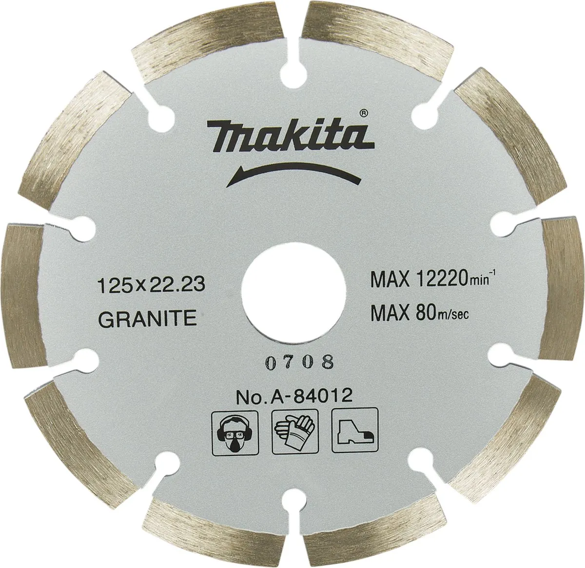 Makita Diamantschijf 125x22.23x2mm Universeel Pro A-84012