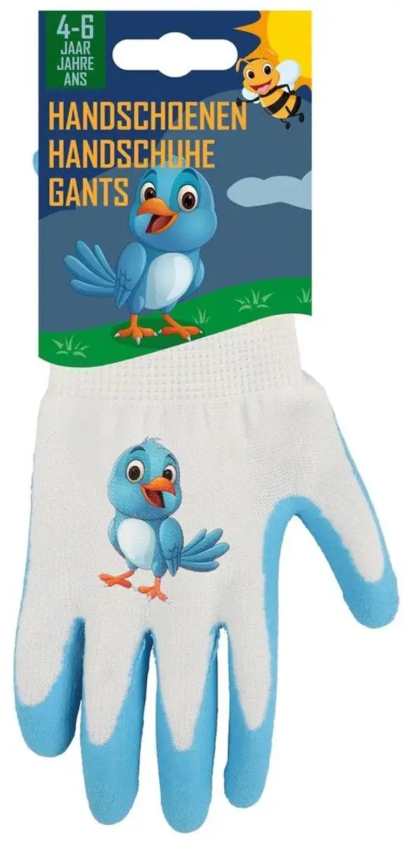 Talen Tools Kinderwerkhandschoenen Vogel
