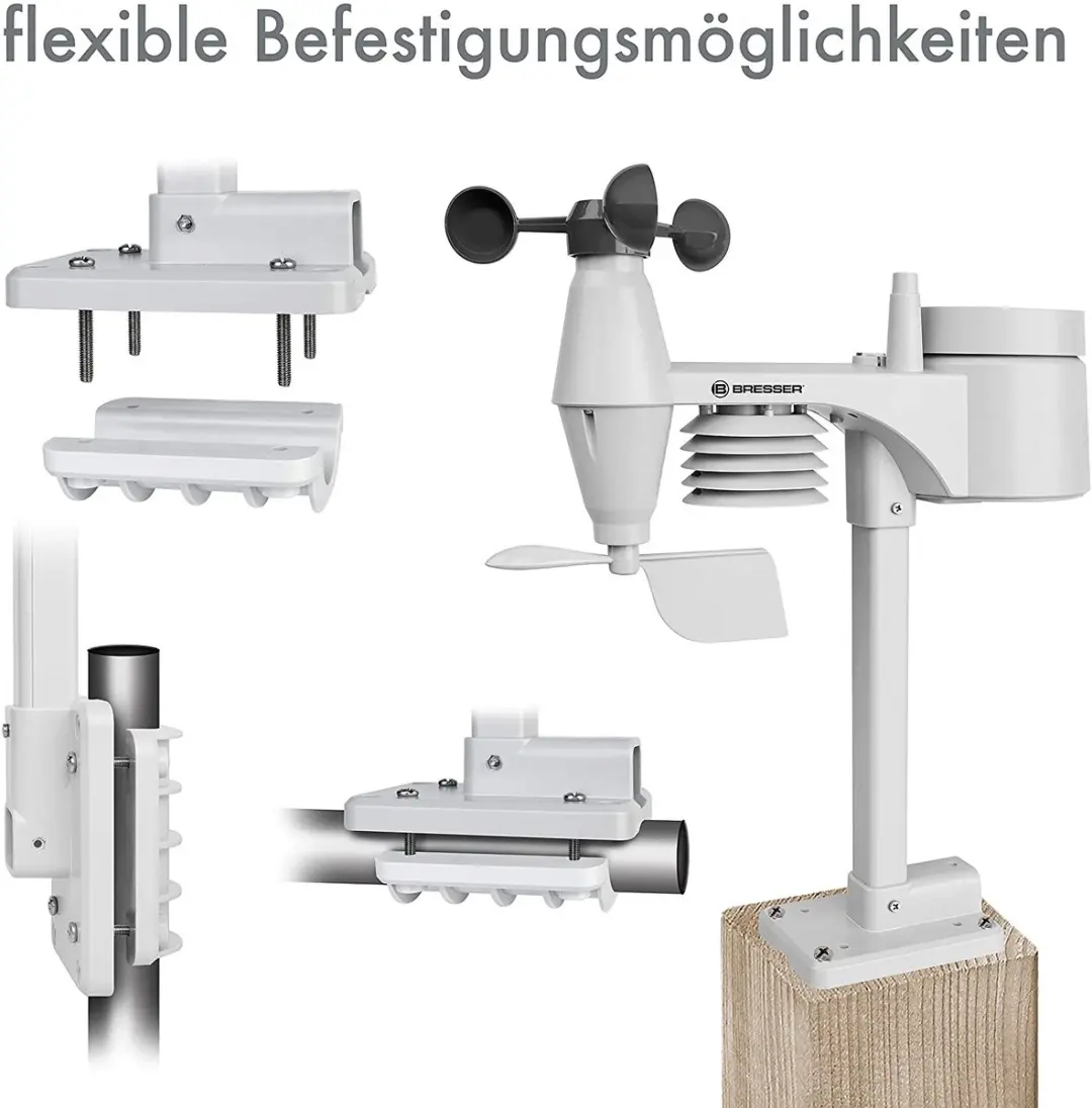 Bresser WTW 5-in-1 Weerstation - Zwart