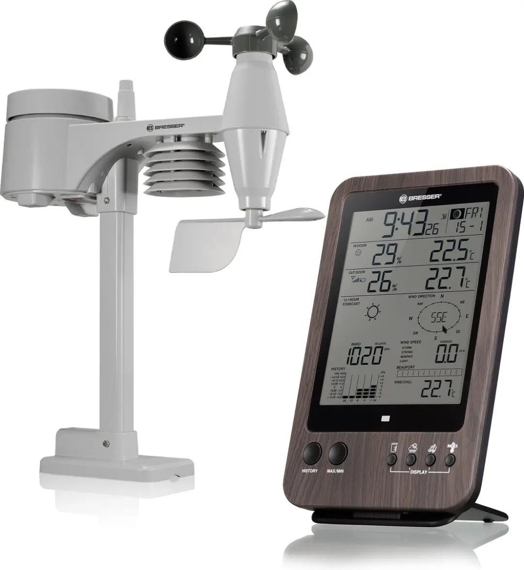 Bresser WTW 5-in-1 Weerstation