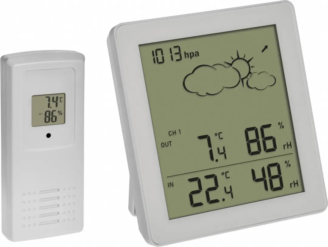 TFA Dostmann CLEAR 35.1168.02 Draadloos Weerstation