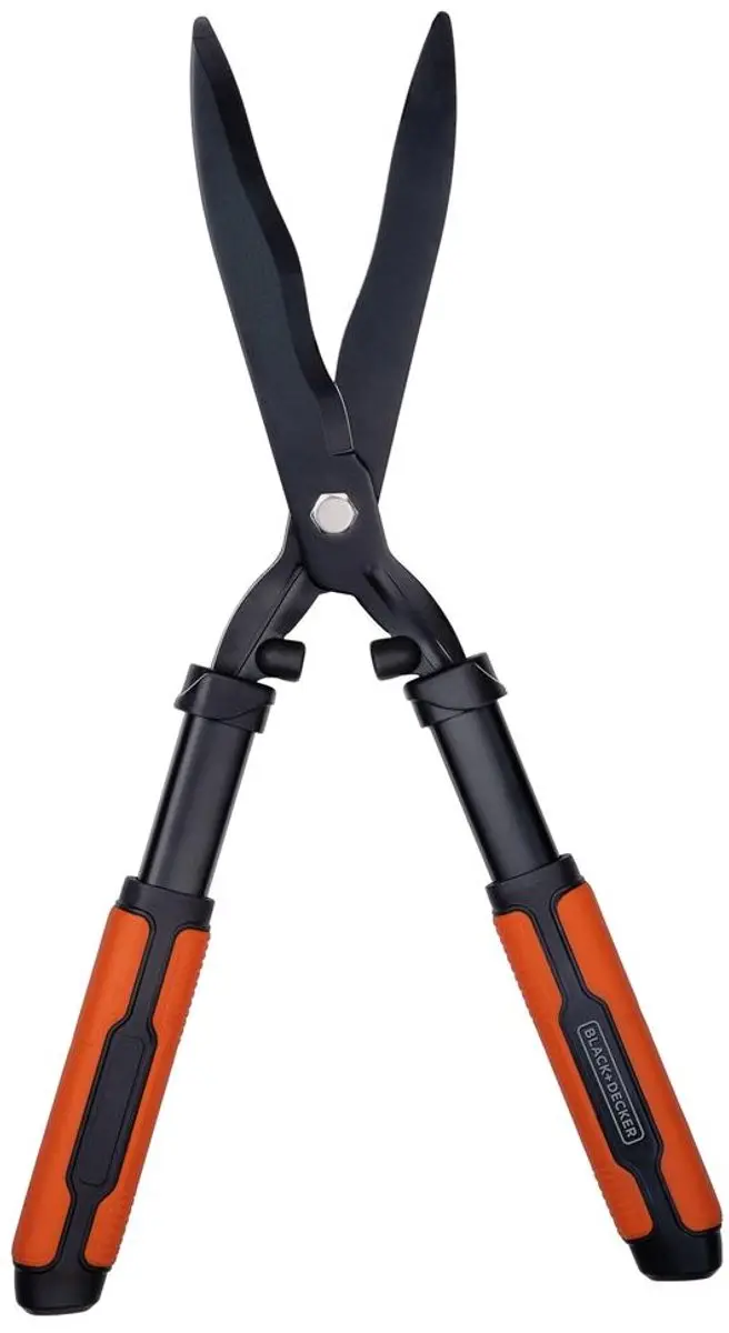 BLACK+DECKER Heggenschaar 53cm - Golvende Bladen - Zwart/Oranje