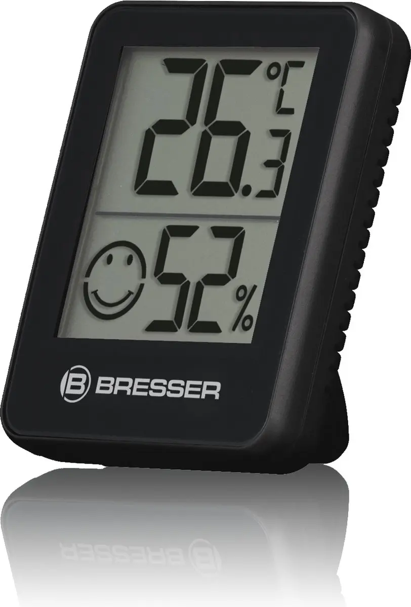 Bresser ClimaTemp Hygro Indicator Set 6 Thermo-/Hygrometers - Zwart - afbeelding 6 van 6