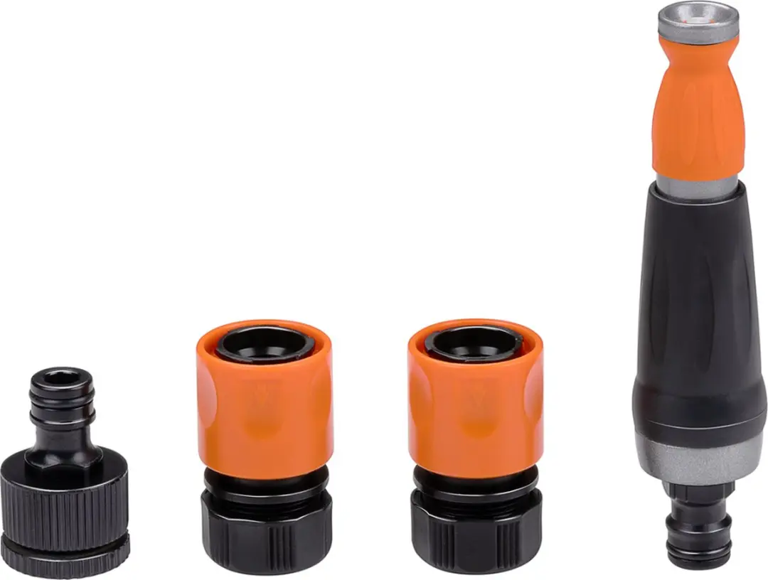 BLACK+DECKER Tuinslangkoppelingen Set 4 Stuks - 2x Waterstop - afbeelding 6 van 6
