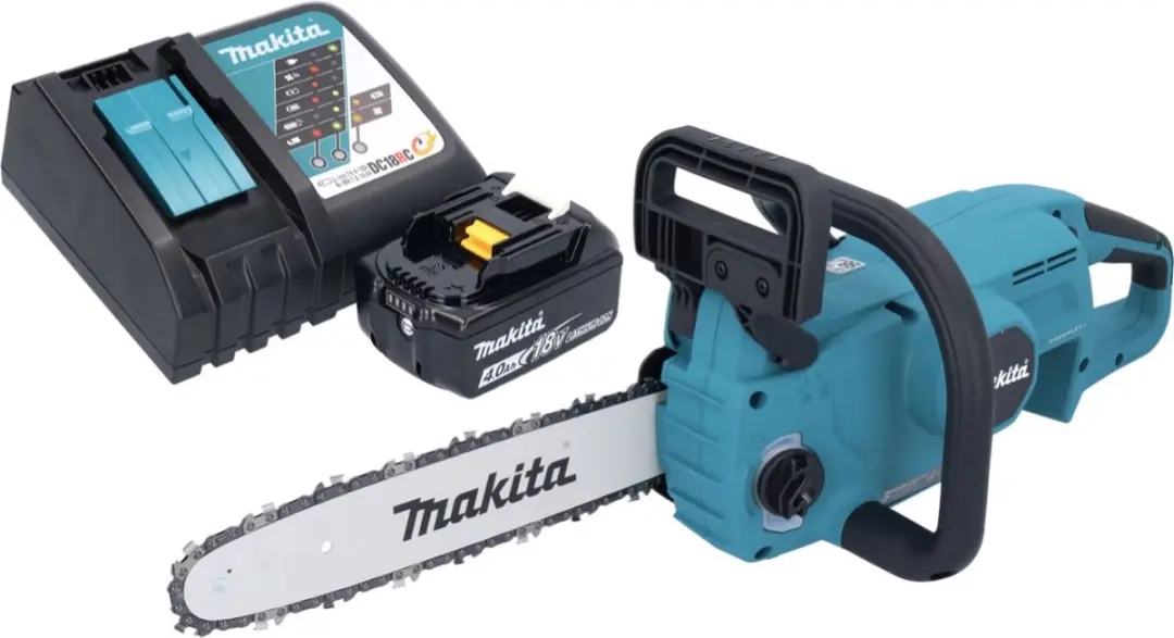 Makita DUC307RM1X2 Accukettingzaag 18V 30cm - borstelloos - 20 Stuks