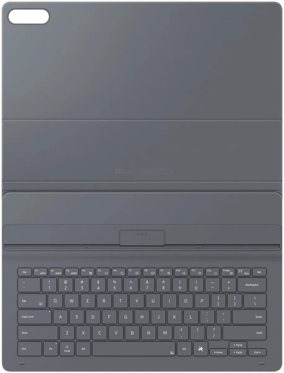 Samsung Galaxy Tab S11 Ultra Book Cover Keyboard - Zwart