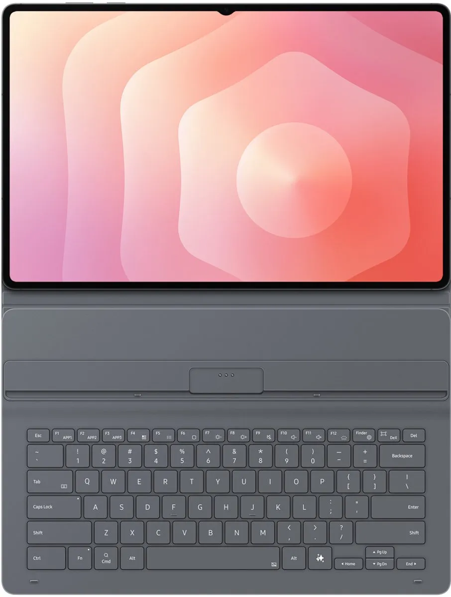 Samsung Galaxy Tab S11 Ultra Book Cover Keyboard - Zwart