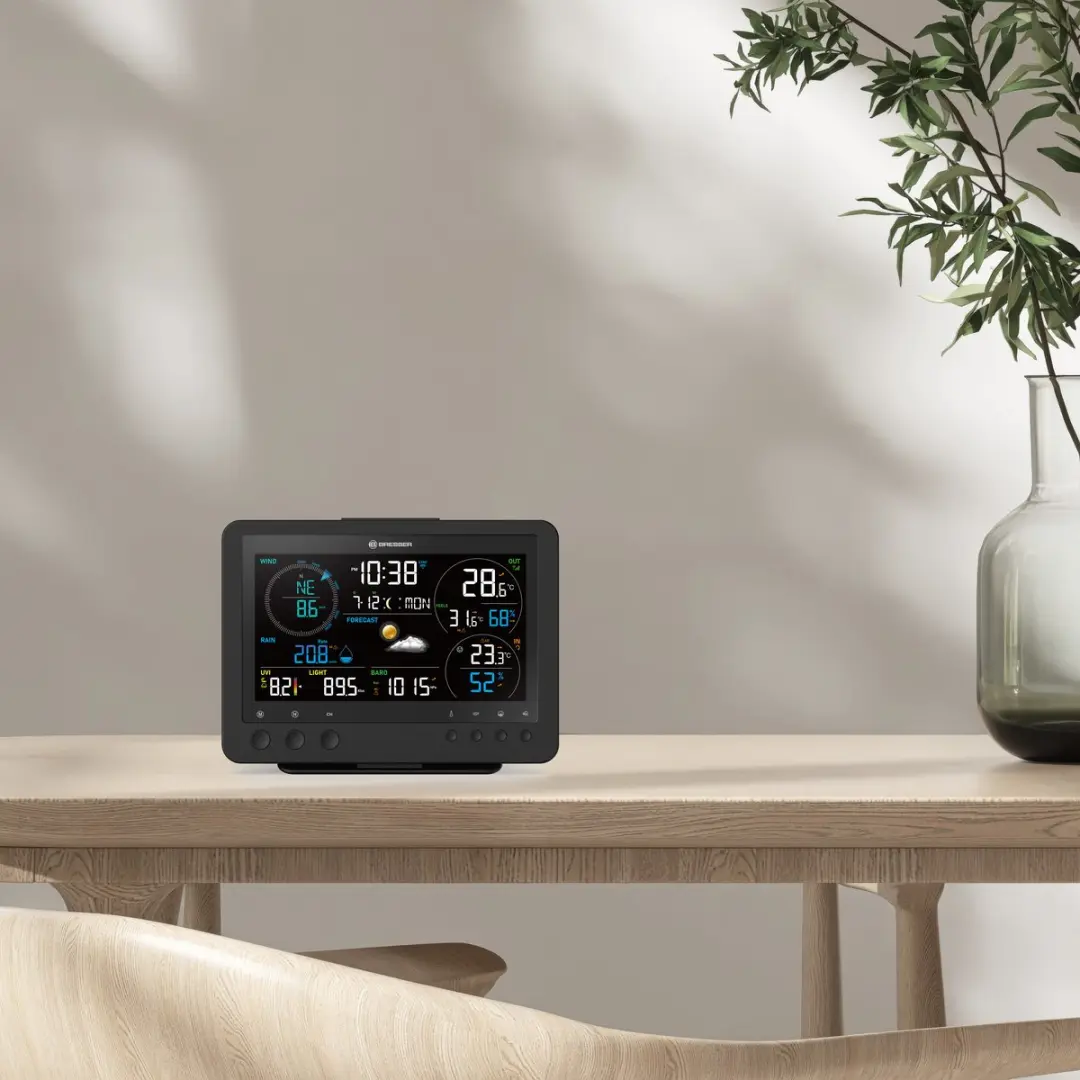 Bresser Bise 8-in-1 Weerstation - Wifi - Zwart