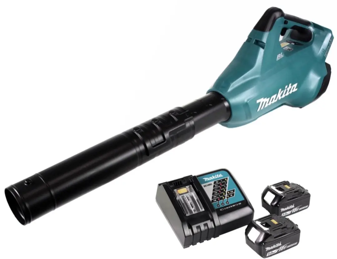 Makita DUB 362 RT Accubladblazerset - 2x 5.0Ah