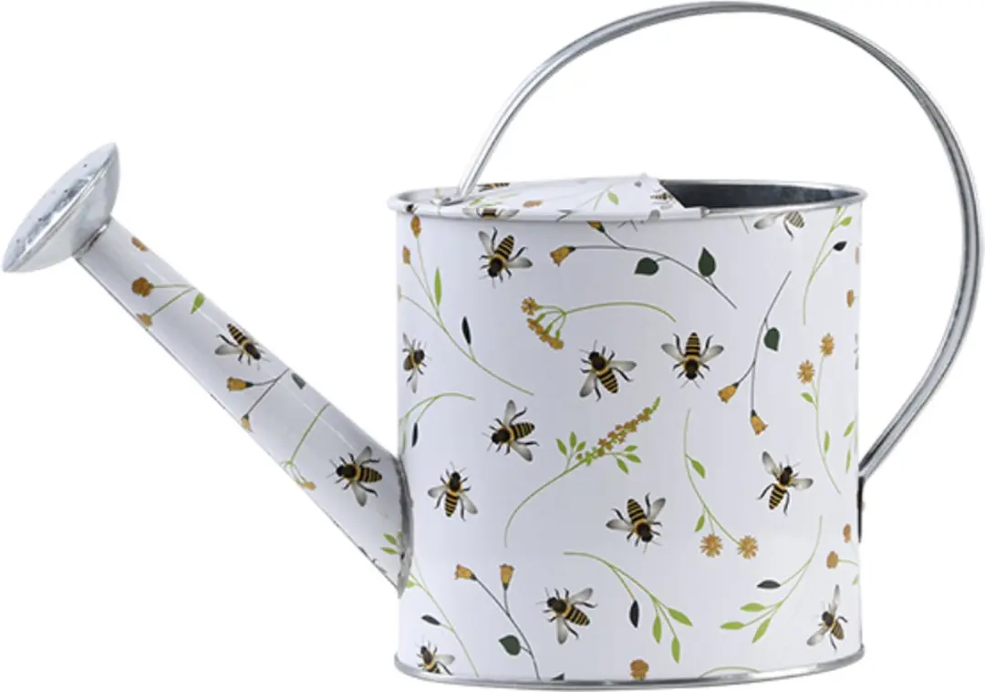 Esschert Design Gieter met bijenprint 1.88L - Meerkleurig