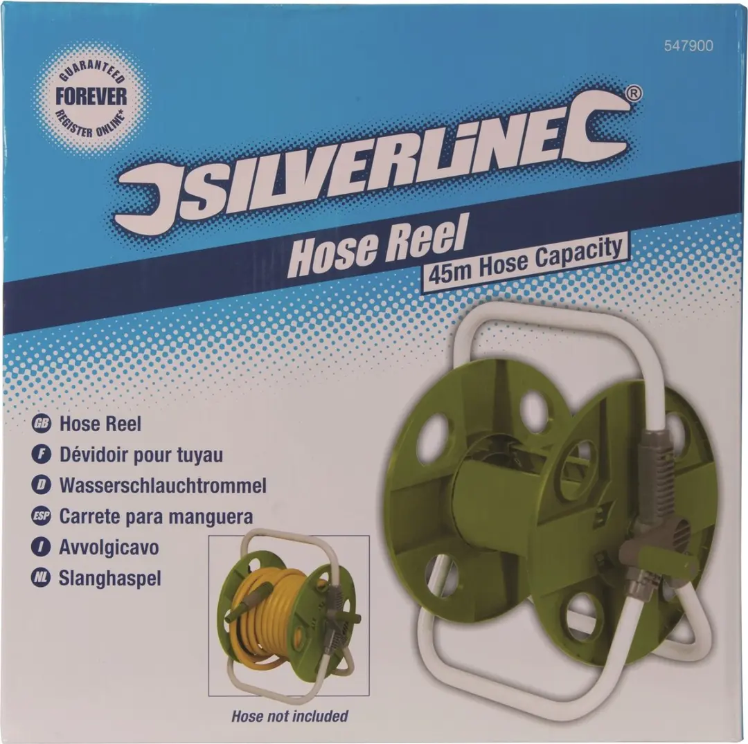 Silverline Lichtgewicht Slanghaspel 45m - 12,5mm