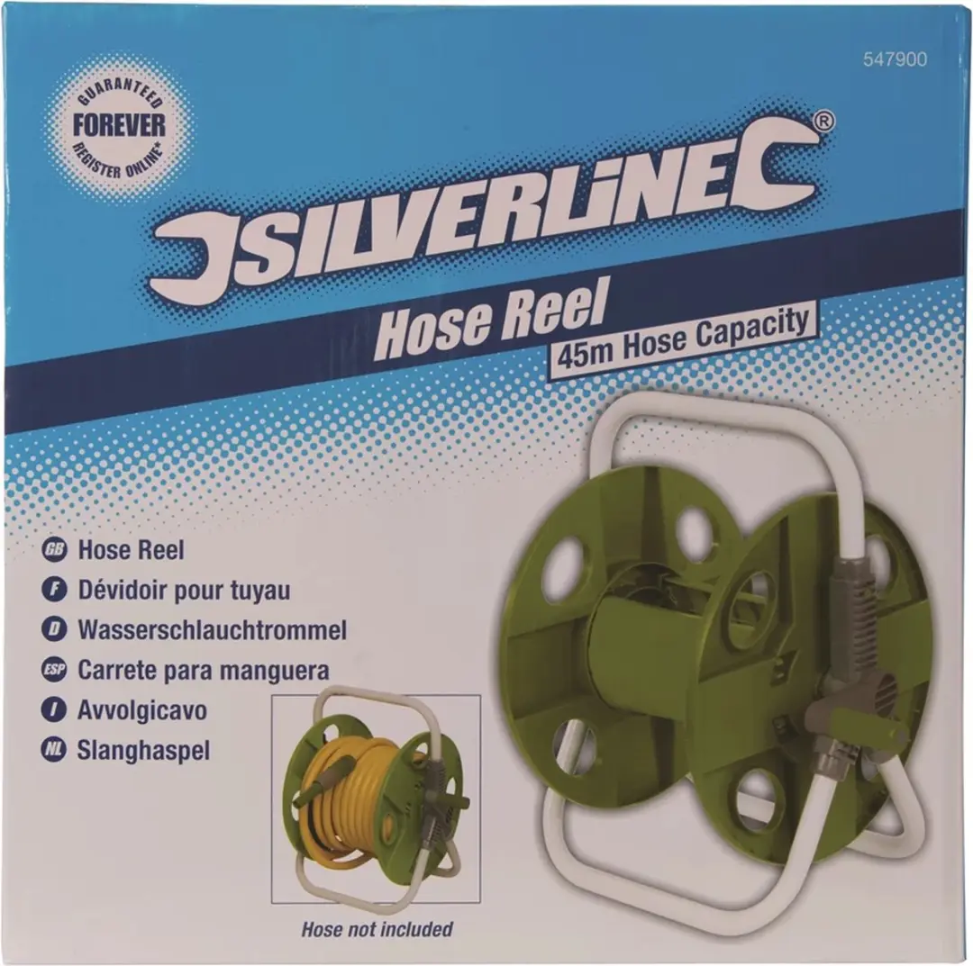 Silverline Lichtgewicht Slanghaspel 45m - 12,5mm