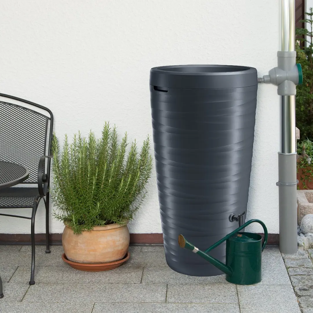 Prosperplast Vaze Regenton 2-in-1 240L - Antraciet