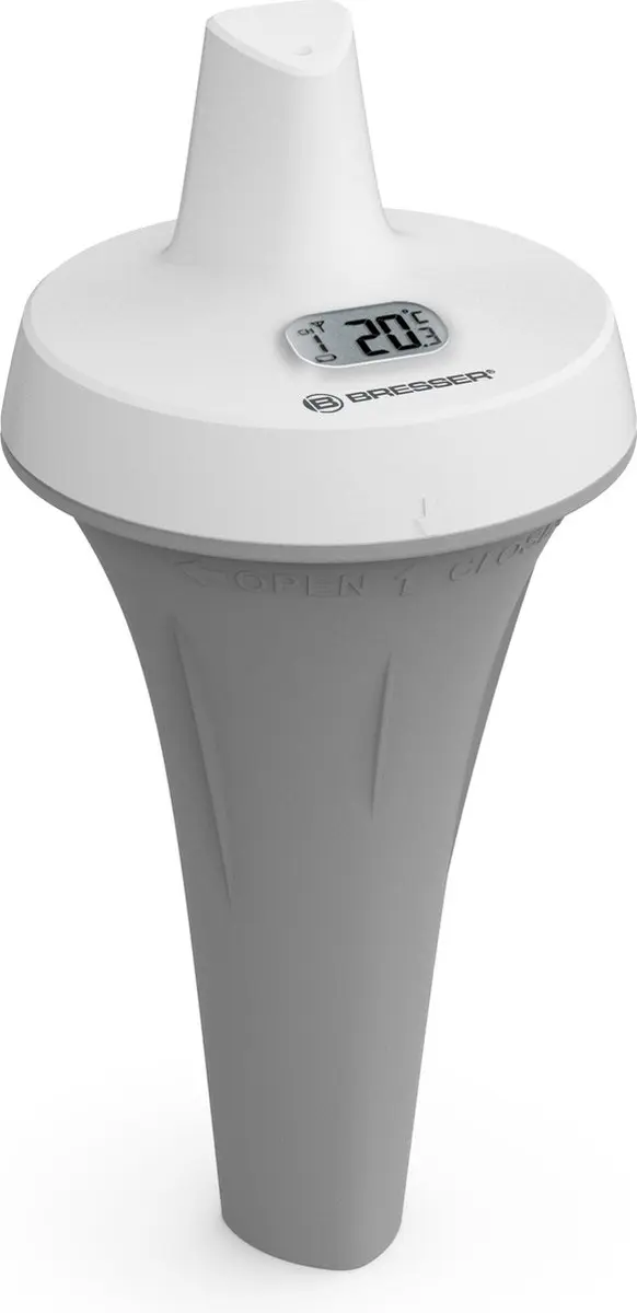 Bresser Zwembadthermometer - Wit Grijs - AA