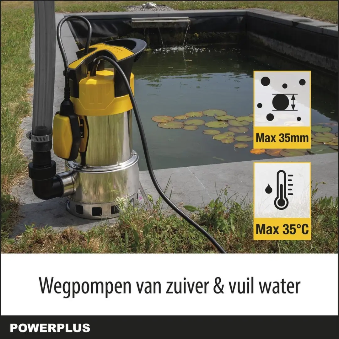 Powerplus Dompelpomp POWXG9535 900W - 14.000 l/u