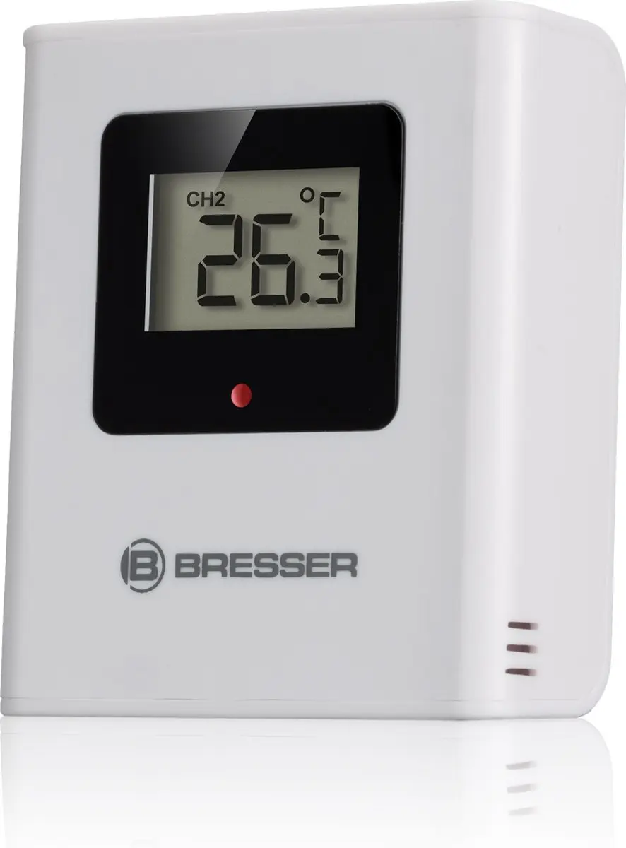 Bresser Meteo Temp W Weerstation - Thermo/Hygro Meter - Zwart