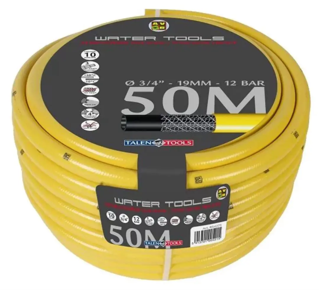 Talen Tools Tuinslang 1 inch 50m - Geel