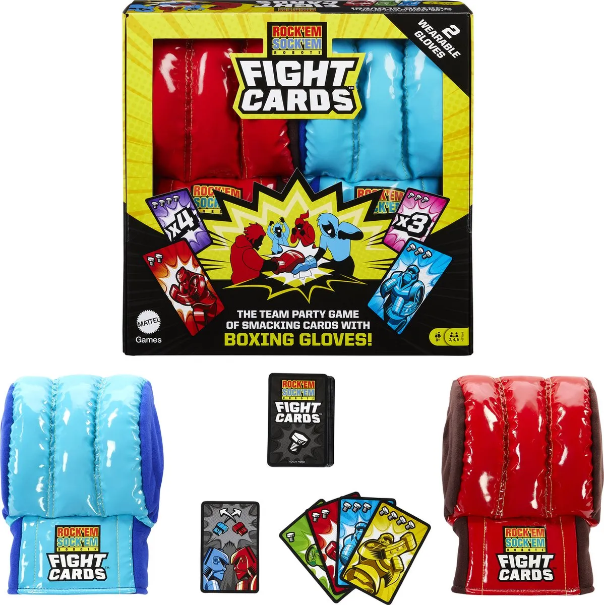 Mattel Rese Fight Cards - Ultiem Kaartduel - 2-4 Spelers