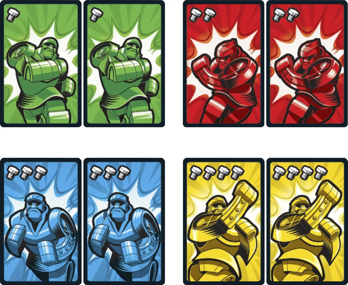 Mattel Rese Fight Cards - Ultiem Kaartduel - 2-4 Spelers