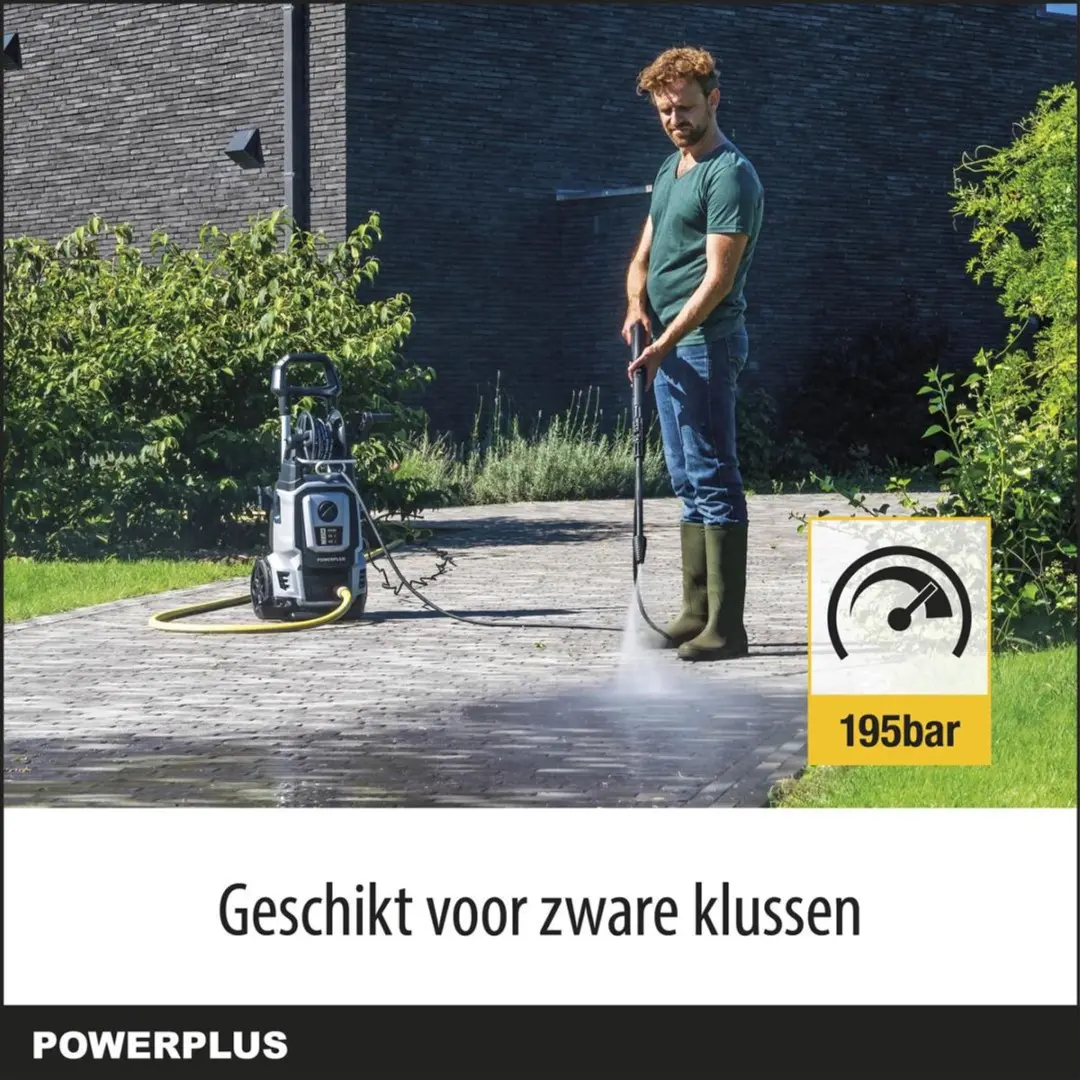 Powerplus POWXG90426 Hogedrukreiniger 2500W - 195 bar