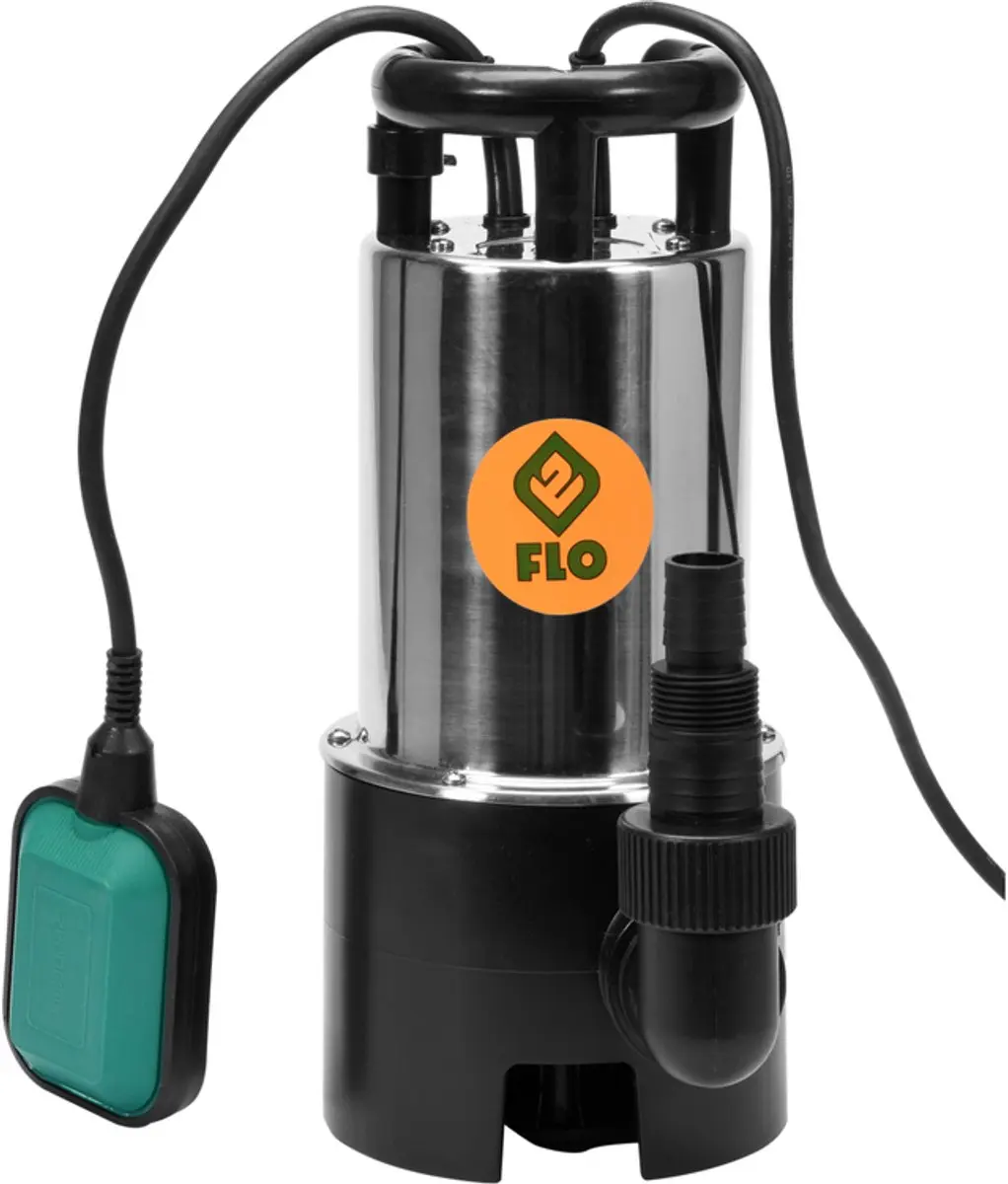 Toya FLO 1100W RVS Vuilwaterpomp 20.000 l/u