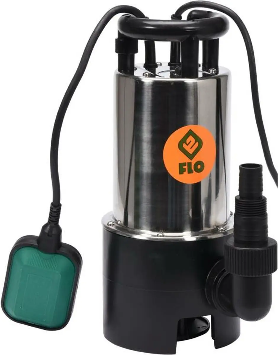 Toya FLO 1100W RVS Vuilwaterpomp 20.000 l/u
