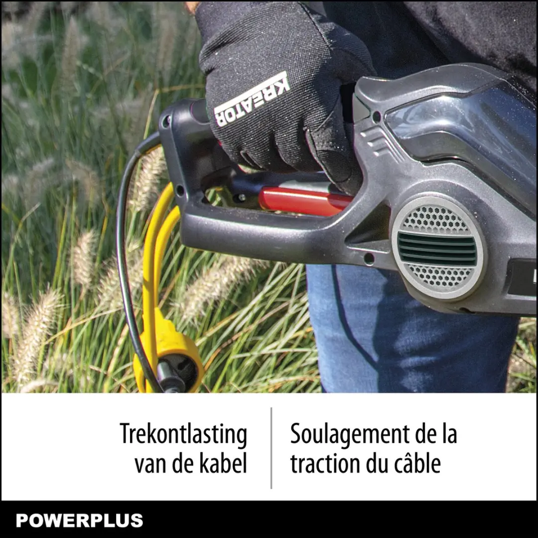 Powerplus POWPG30230 Elektrische Heggenschaar 600W - 600mm Mes - afbeelding 6 van 6