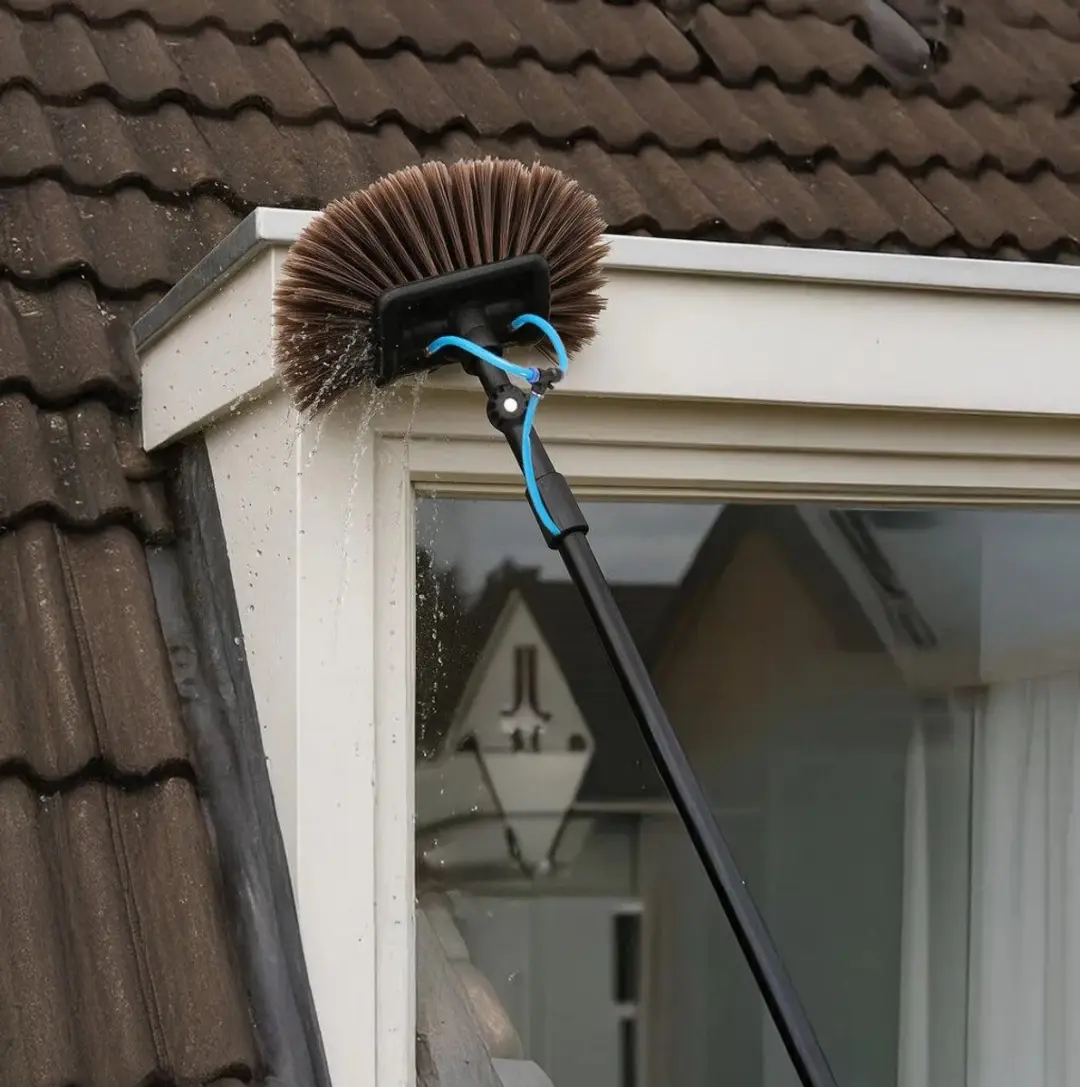Talen Tools Wasborstelset Telescopisch - Tot 650cm - Meerkleurig