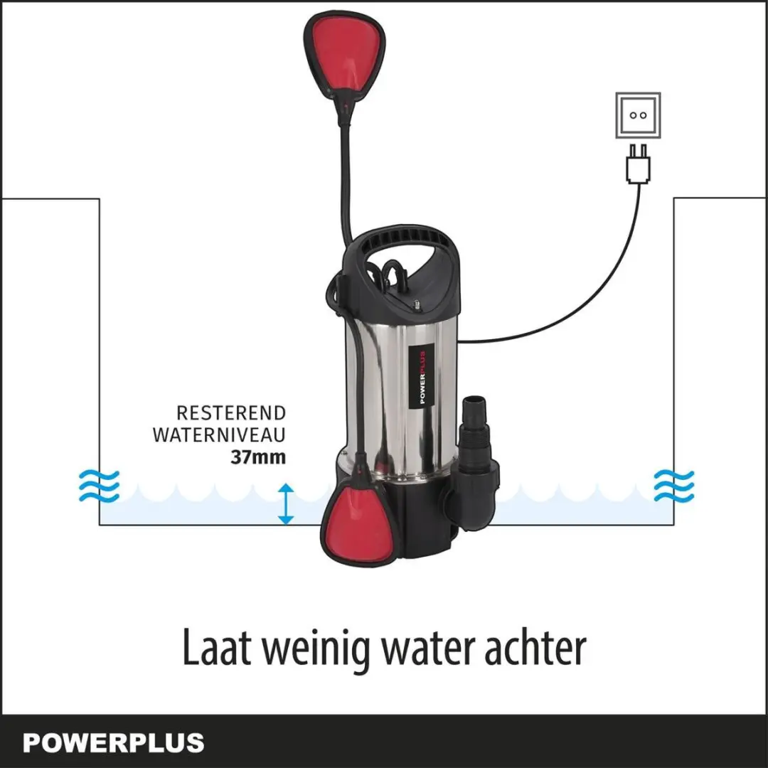 Powerplus POWEW67915 Dompelpomp 900W - 13.000 l/u