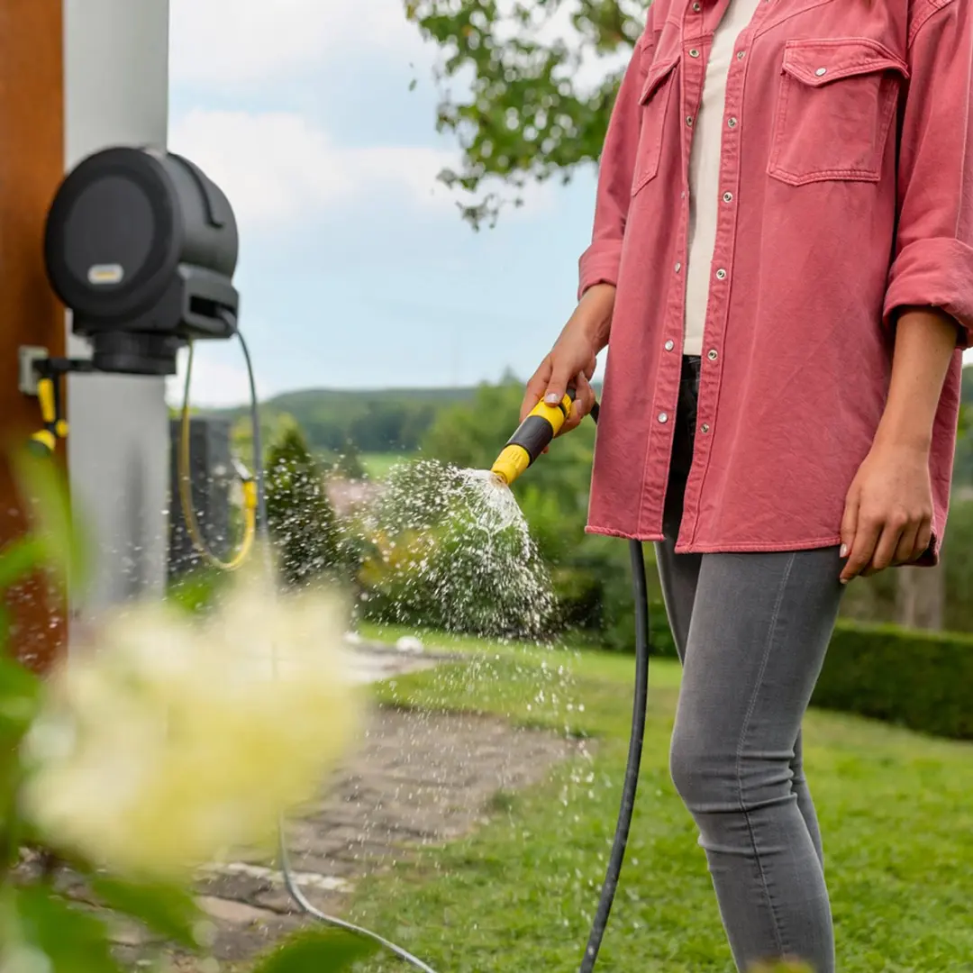 Kärcher HBX 4.25 Automatische Slanghaspel 25m - Zwart