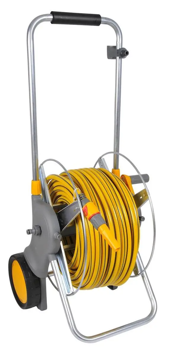 Hozelock Euro Cart Metal Slangenwagen 30m