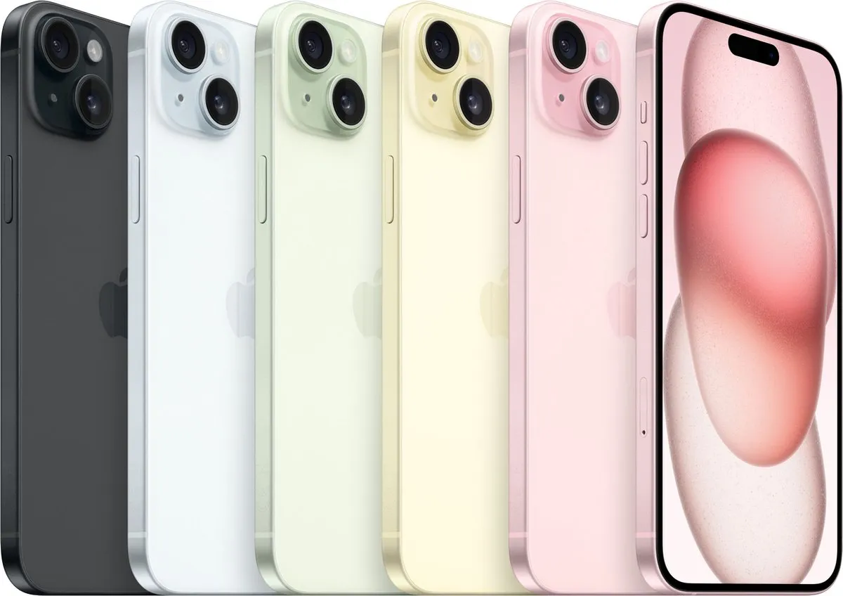 Apple iPhone 15 Plus 512GB - Zwart