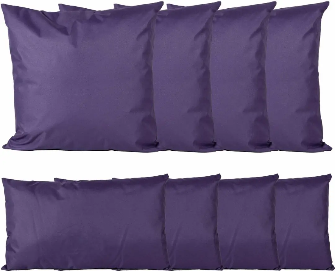 Anna's Collection Tuinbank Kussensset 8-delig - Paars