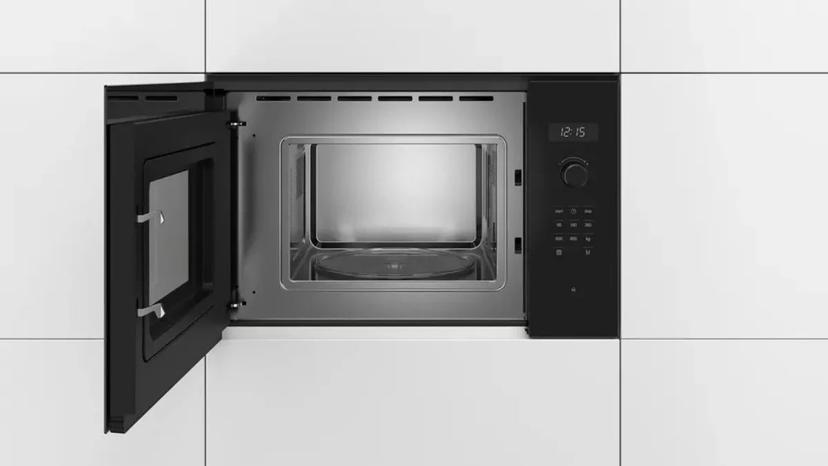 Bosch Serie 6 BFL524MB0 Magnetron - 20L 800W - Zwart - afbeelding 3 van 6