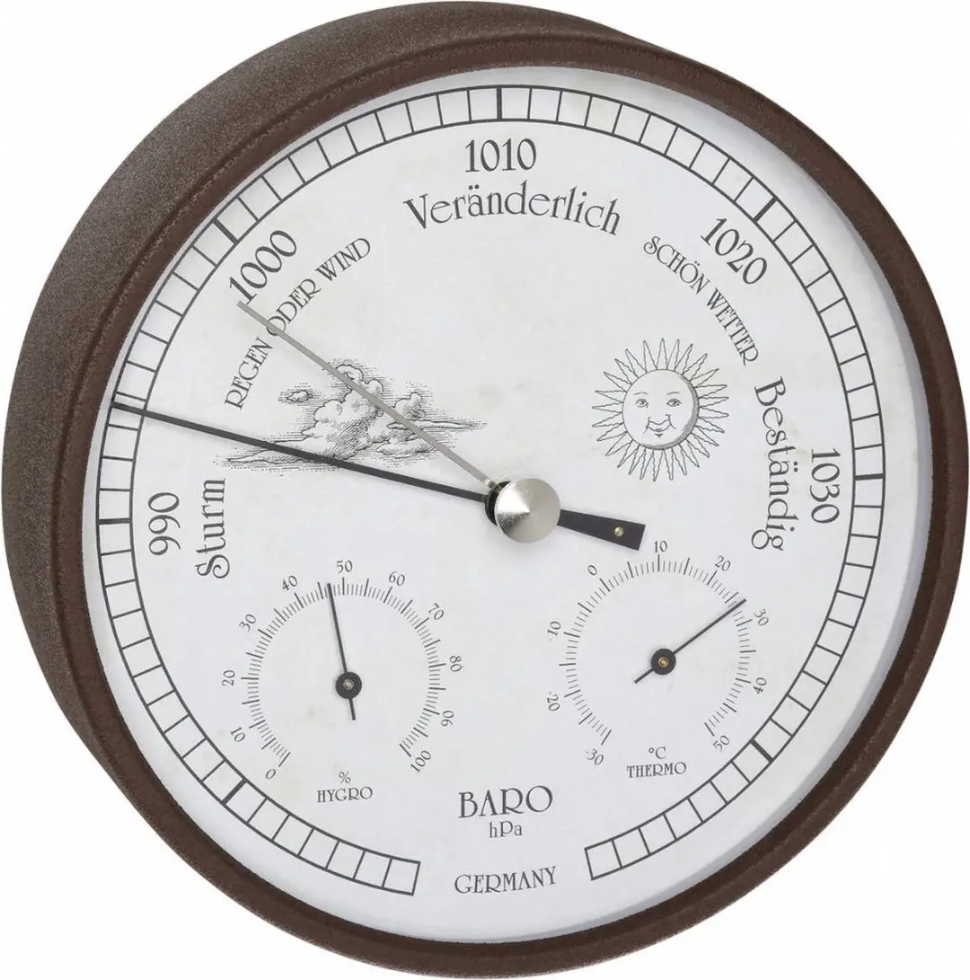 TFA Dostmann 20.2027.08 Horloge - Roestbruin - afbeelding 6 van 6