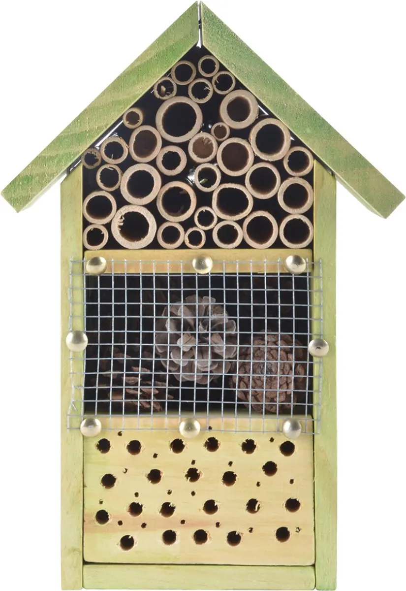 Esschert Design Doe-het-zelf Insectenhotel 2 Stuks - 14x18x26cm