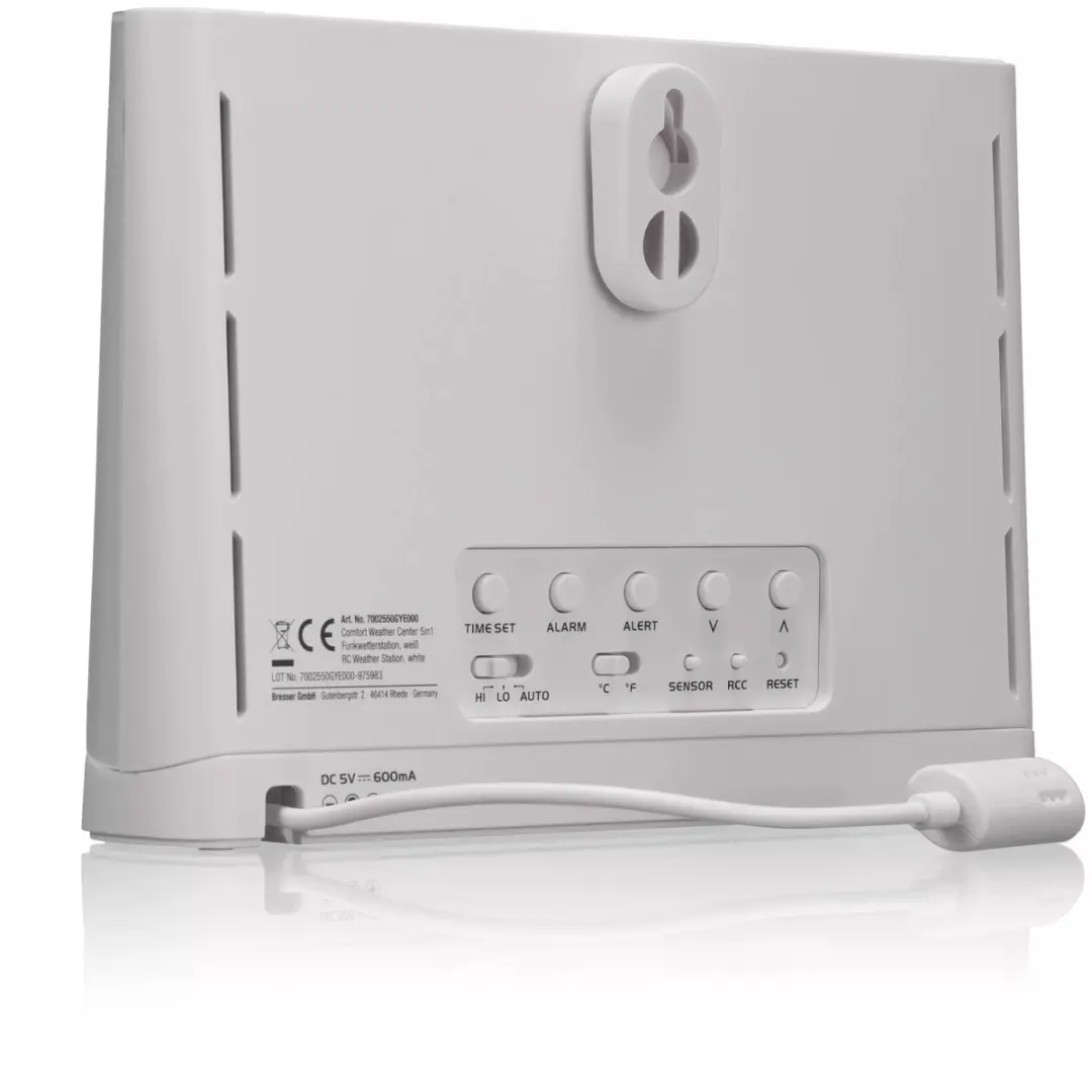 Bresser Weerstation Basisscherm 7002550 - Wit