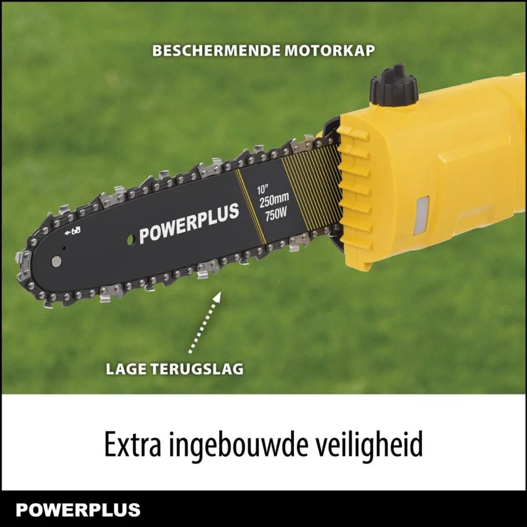 Powerplus POWXG1033 Telescopische Elektrische Kettingzaag 750W