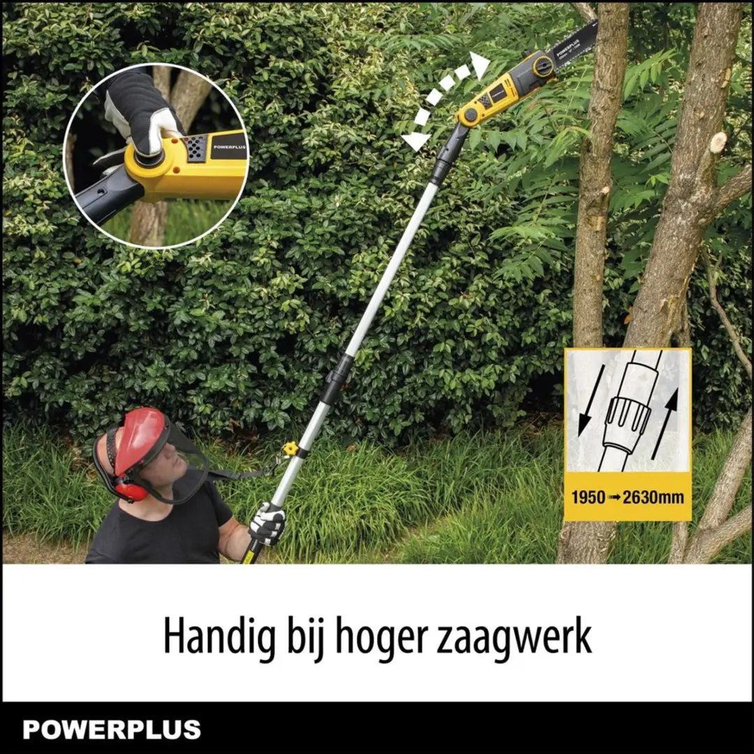 Powerplus POWXG1033 Telescopische Elektrische Kettingzaag 750W