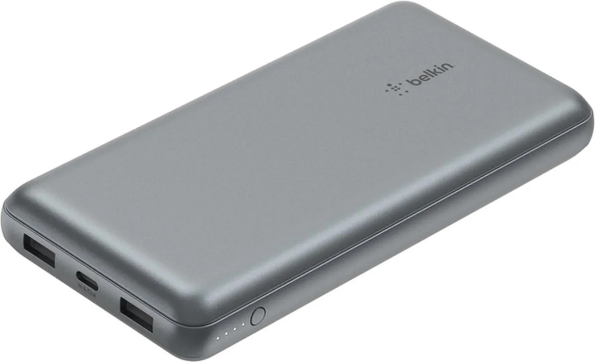 Belkin BoostCharge 20000mAh Powerbank - 3x Opladen - 1000W - BPB012BTGY Grijs