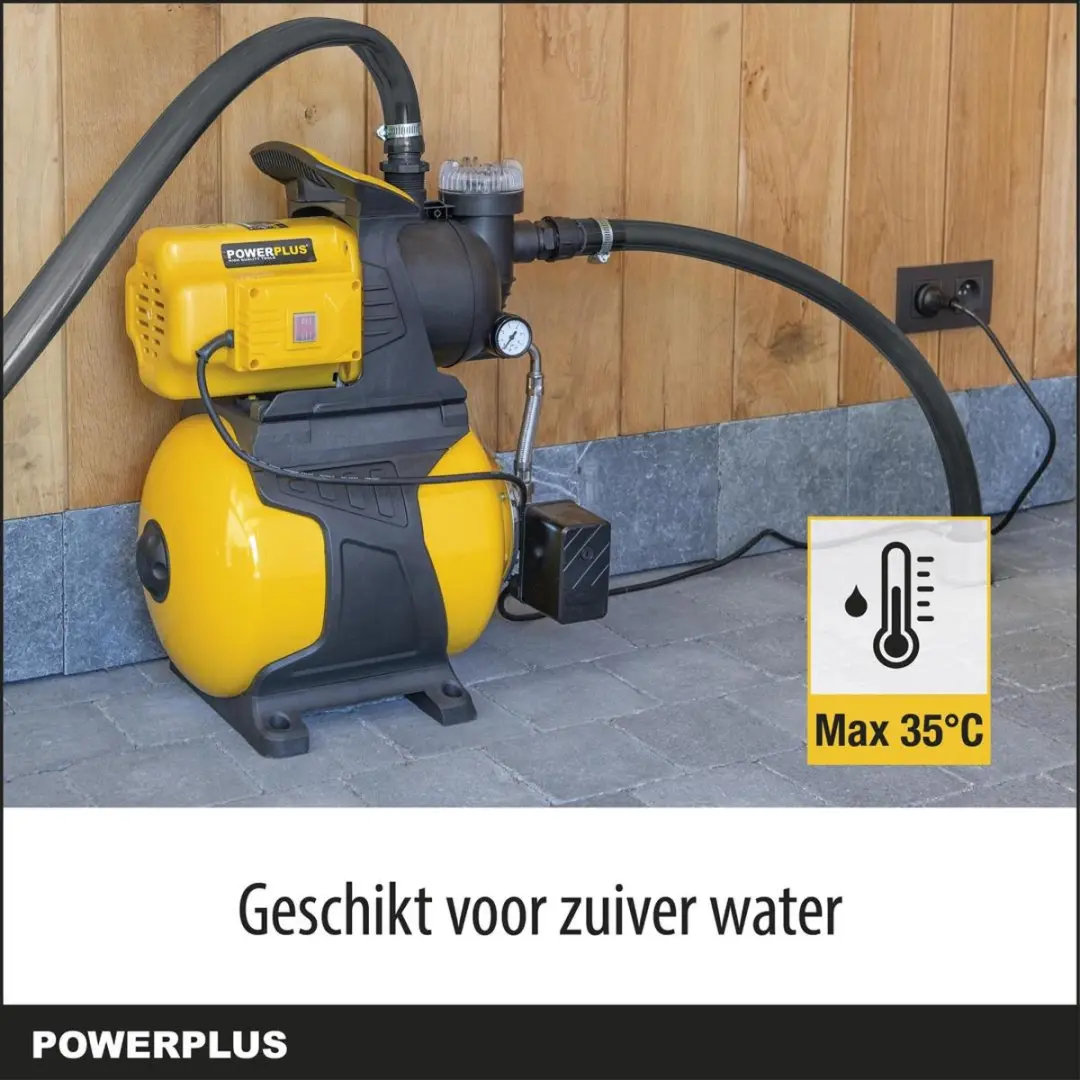 Powerplus POWXG9571 Elektrische Waterpomp 600W - 3000 l/u