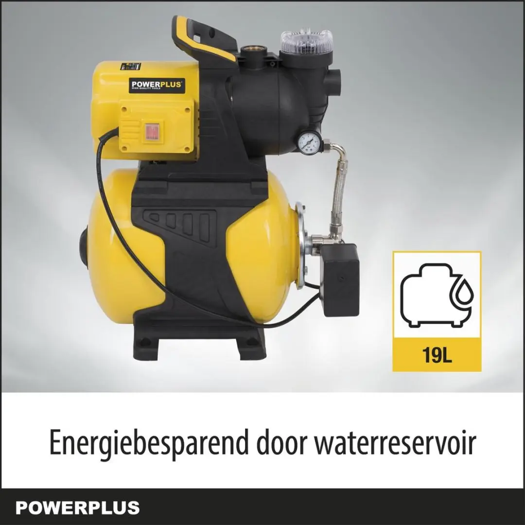 Powerplus POWXG9571 Elektrische Waterpomp 600W - 3000 l/u