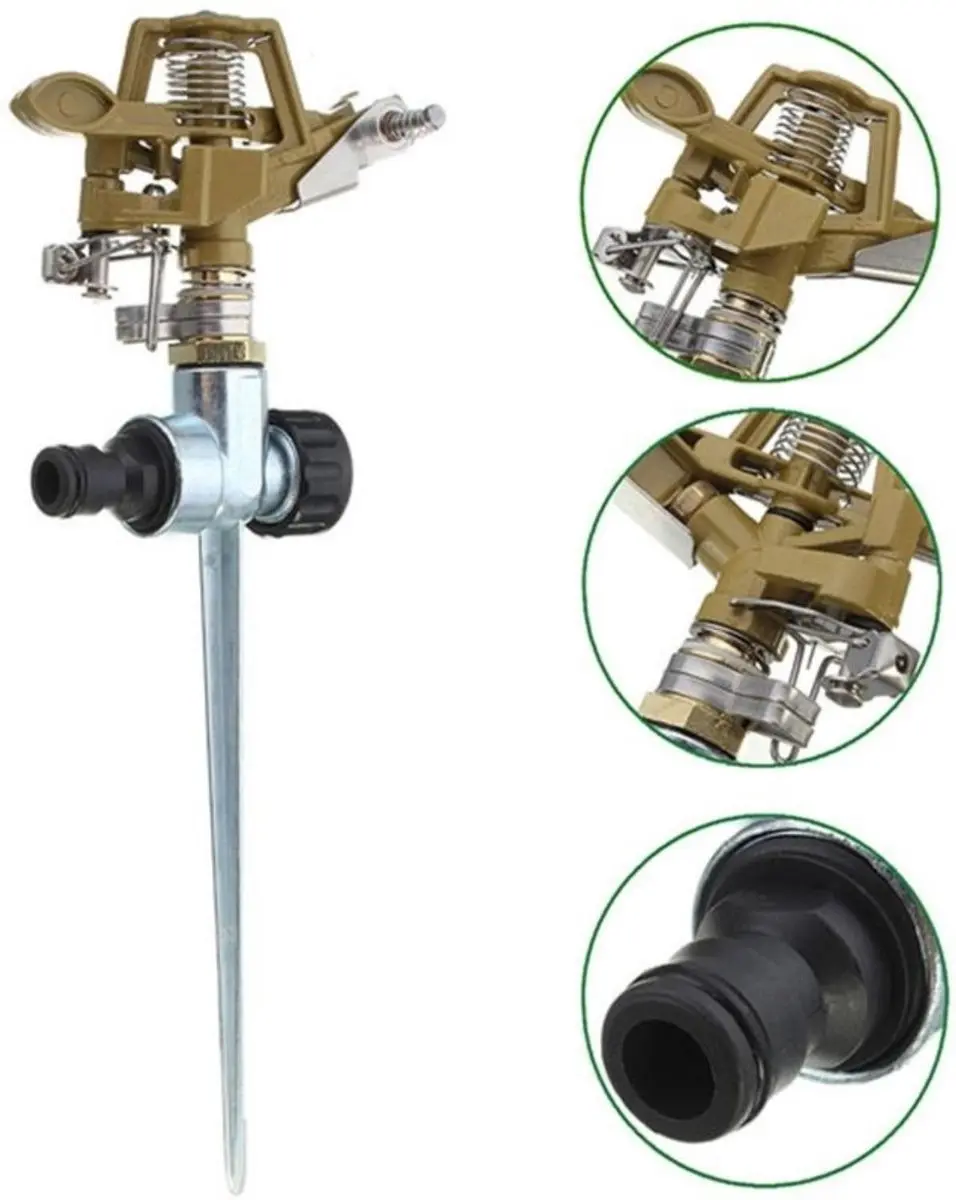 Silverline Sectorsproeier Messing 1/2 inch