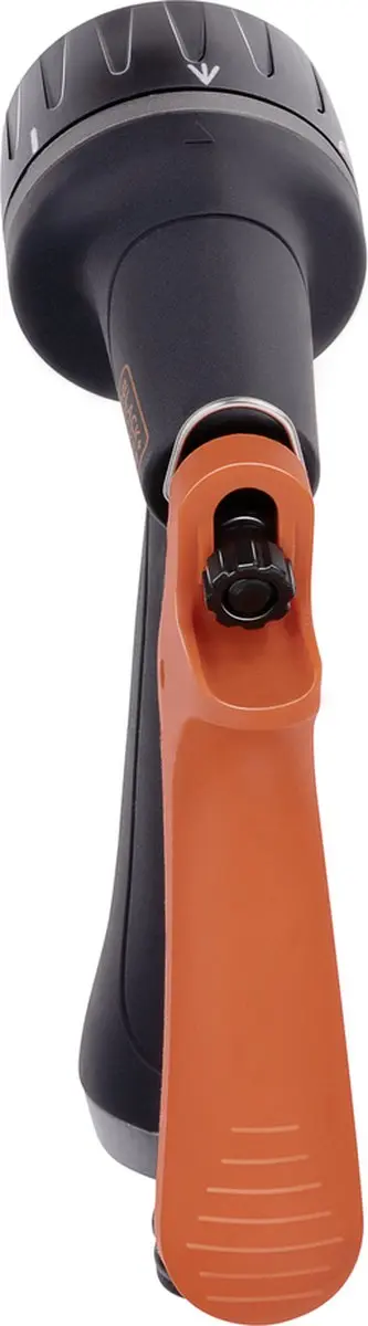 BLACK+DECKER Sproeikop 6 Standen - Universeel - Zwart/ Oranje
