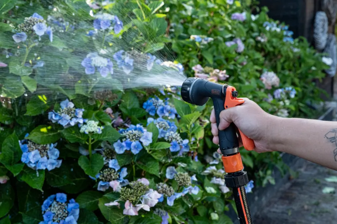 BLACK+DECKER Sproeikop 6 Standen - Universeel - Zwart/ Oranje