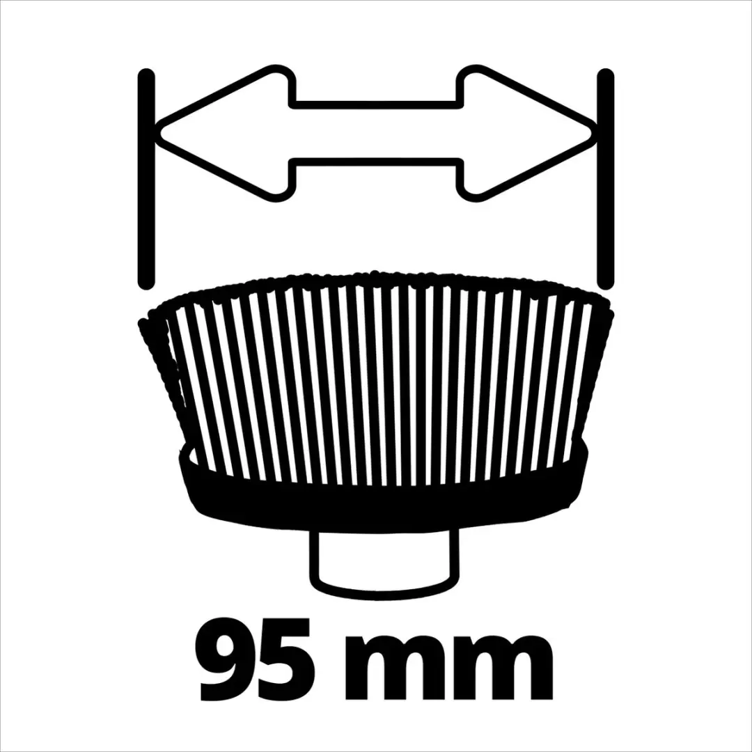 Einhell ULTRA Borstel 95/25 - 95mm