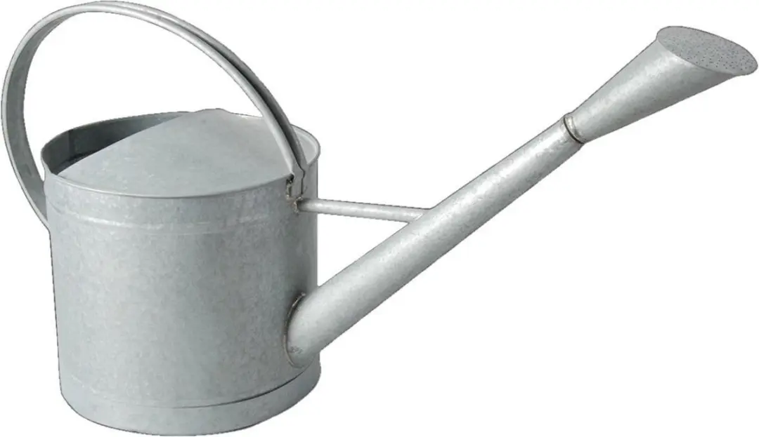 Zinken gieter buitenshuis XL