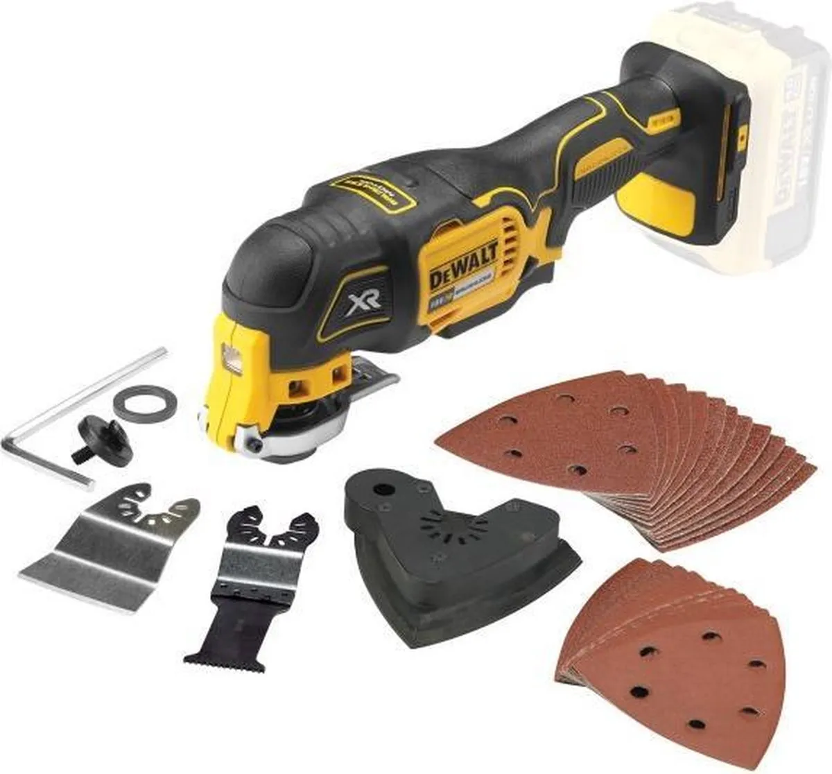 DeWalt DCS355NT Oscillerende Multitool - 300W