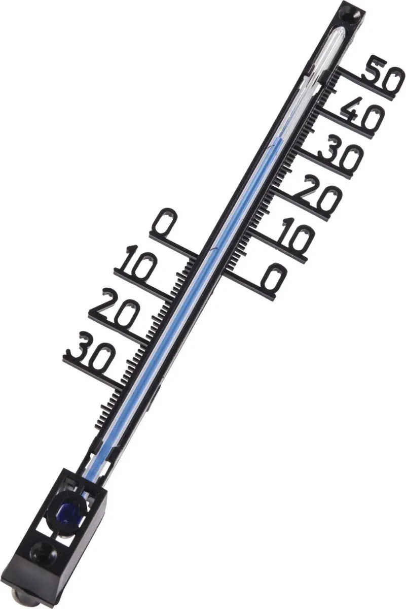 Hama Boomstructuur Thermometer 16cm - Zwart