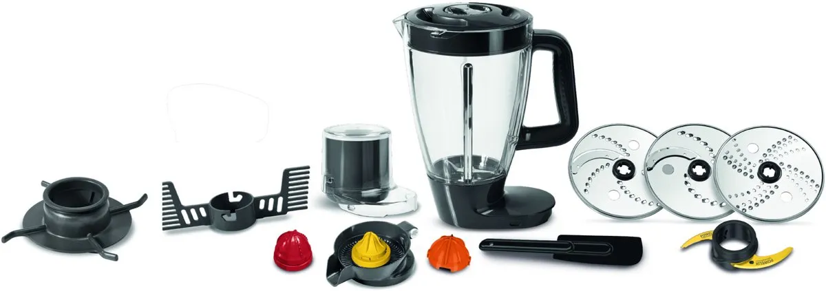 Moulinex FP825E10 Multifunctionele Robot 1000W - 3L - Grijs